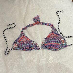 Billabong Colorful Paisley Bikini Top